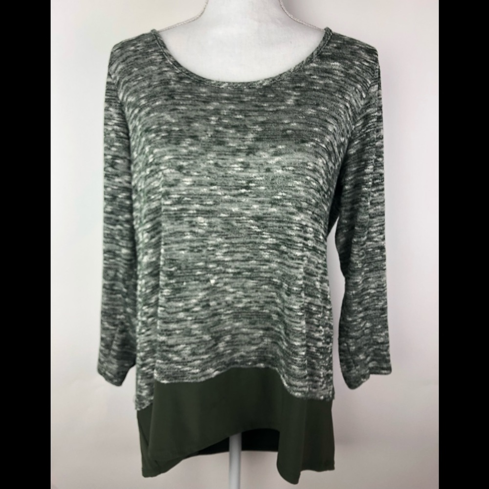 Coco Bianco 3/4 length sleeve shirt